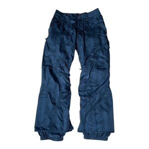 Burton Black Weatherproof Cargo Winter Snow Ski Snowboarding Pants Size Medium